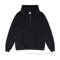 Autumn and winter washed distressed men's hoodie